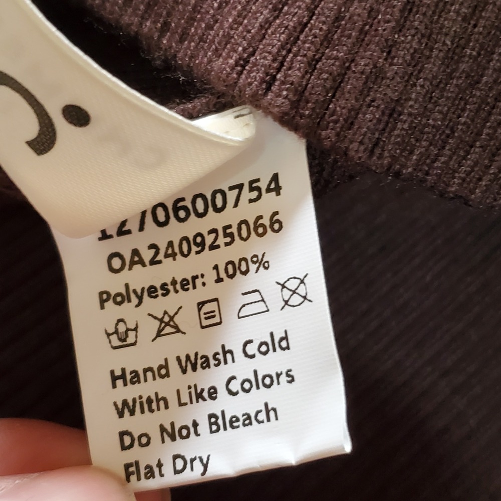 Commense Knit Ribbed Button Down Sweater Cardigan… - image 5